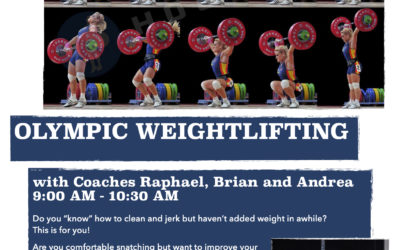 Olympic Lifting Program